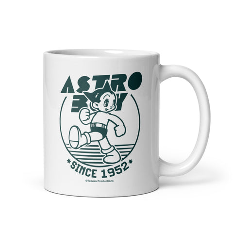 White glossy mug [ATM] COLLEGE ATOM2
