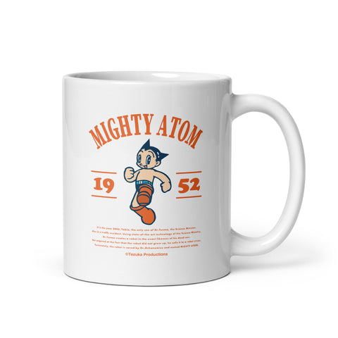 White glossy mug [ATM] COLLEGE ATOM1