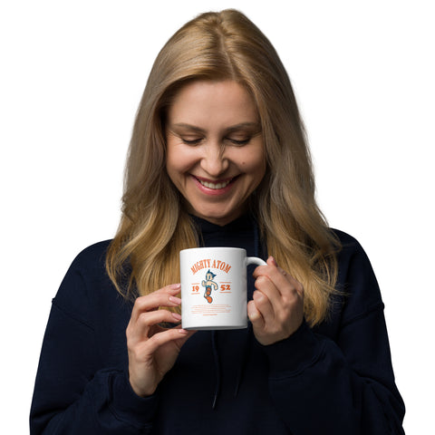 White glossy mug [ATM] COLLEGE ATOM1