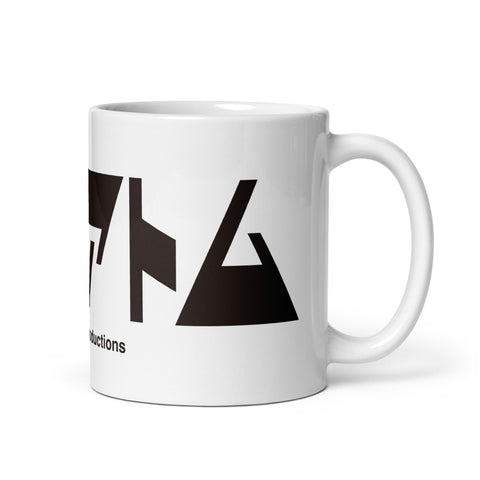 White glossy mug [ATM] LOGO ATOM
