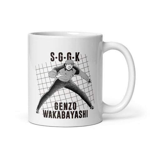 White glossy mug [CPT] WAKABAYASHI S･G･G･K
