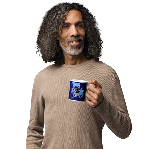 White glossy mug [500L] Bobby Witt Jr. Kansas City Player Map